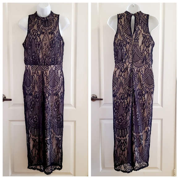 Love Fire Black Lace Jumpsuit - Picture 12 of 12